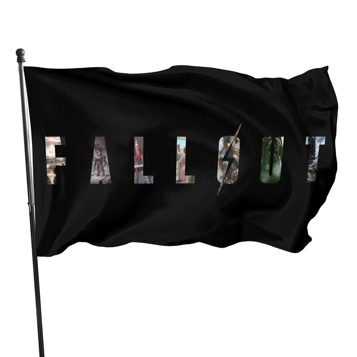 Флаг для домашнего декора 90x150 см Fallout 4 внутреннего и наружного | Дом сад