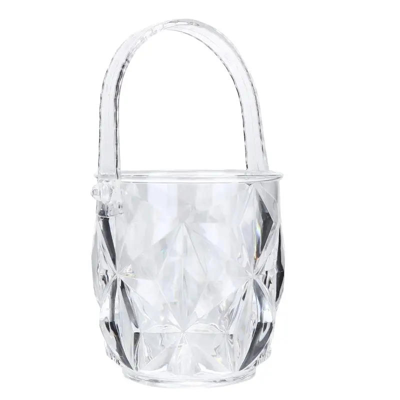 

1Pc KTV Creative Acrylic Ice Bucket Bar Ice Container Portable Ice Bucket