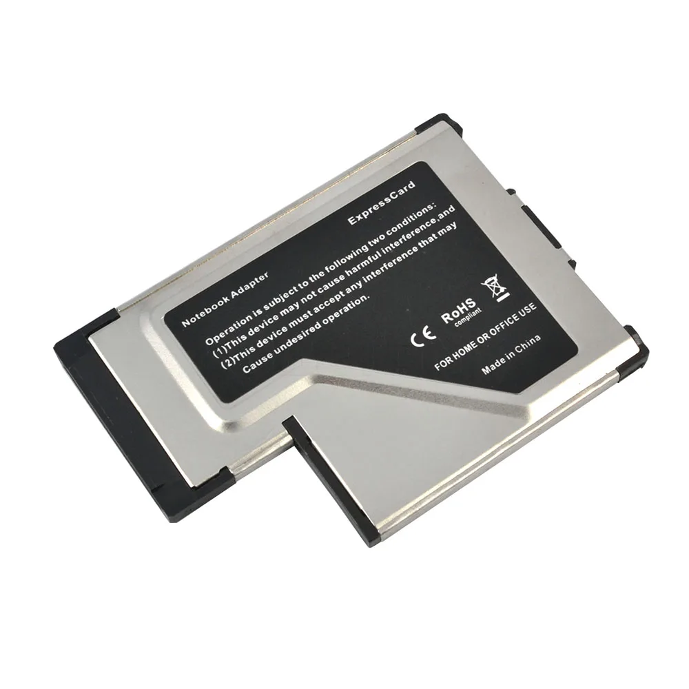 Kebidumei USB 3 0/Express Card адаптер 5 Гбит/с 2 порта концентратор PCI 54 мм слот для ноутбука |