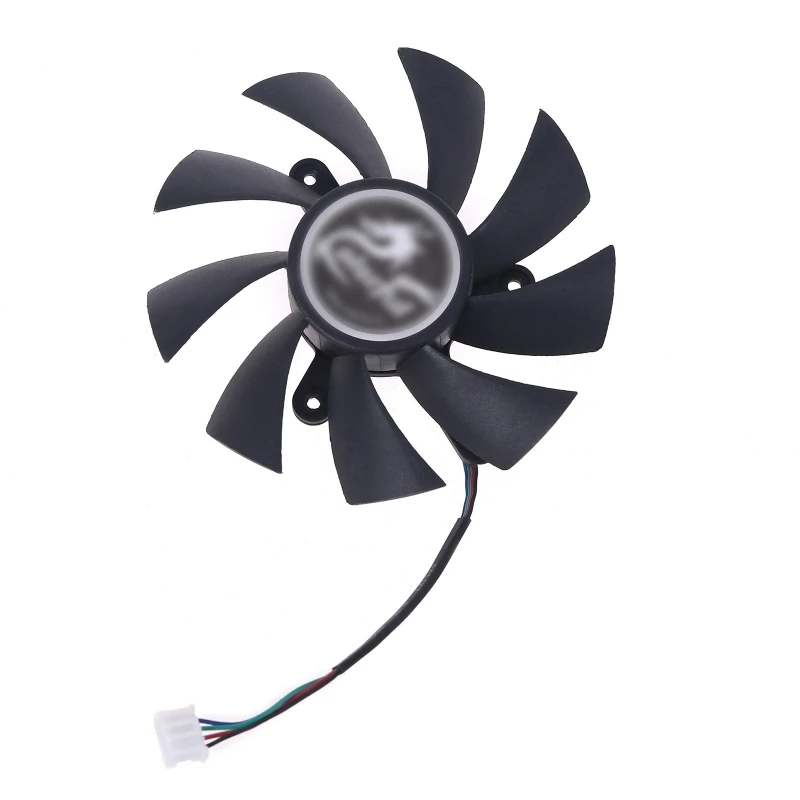 

2021 New 75mm 85mm 4pin Cooler Video Card Cooling Fan for iGame GeForce GTX 1070Ti 1080 1050 1060 Replacement