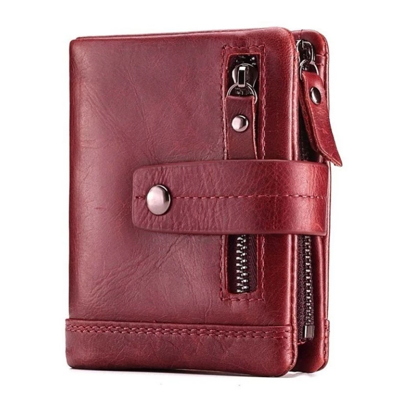 Роскошный брендовый женский короткий кошелек из натуральной кожи женские Мини