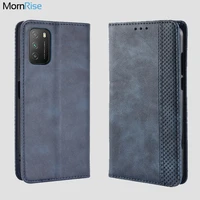 for xiaomi mi poco m3 m4 pro case book wallet vintage magnetic leather flip cover card slot stand soft cover luxury phone bags
