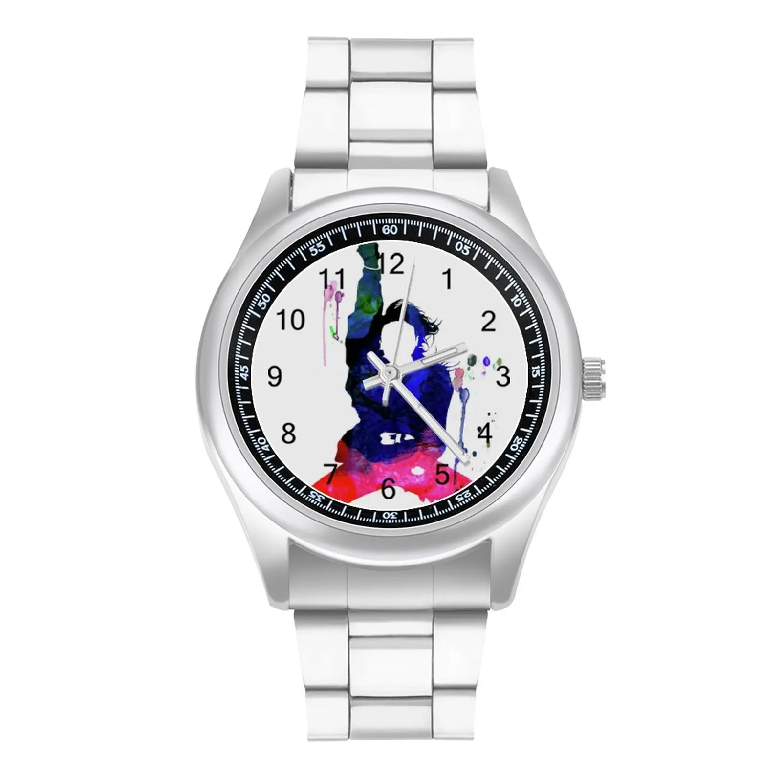 

Кварцевые часы Janet унисекс, наручные часы из нержавеющей стали, аналоговые наручные часы для мальчиков