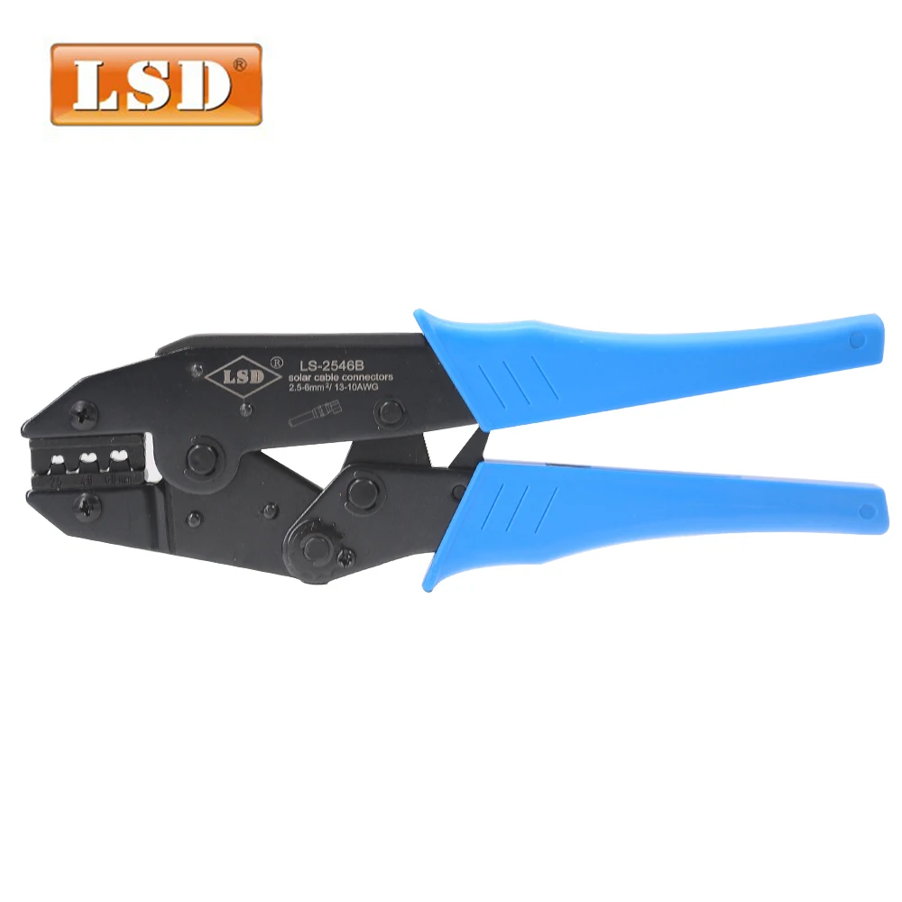 LS 2546B solar MC4 плоскогубцы 2 5/4/6 мм2 Обжимные Щипцы для солнечных панелей pv кабеля