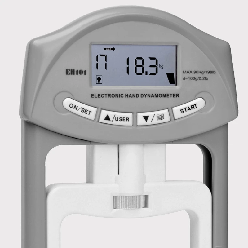 Регулируемый цифровой Ручной динамометр с ручкой измеритель силы