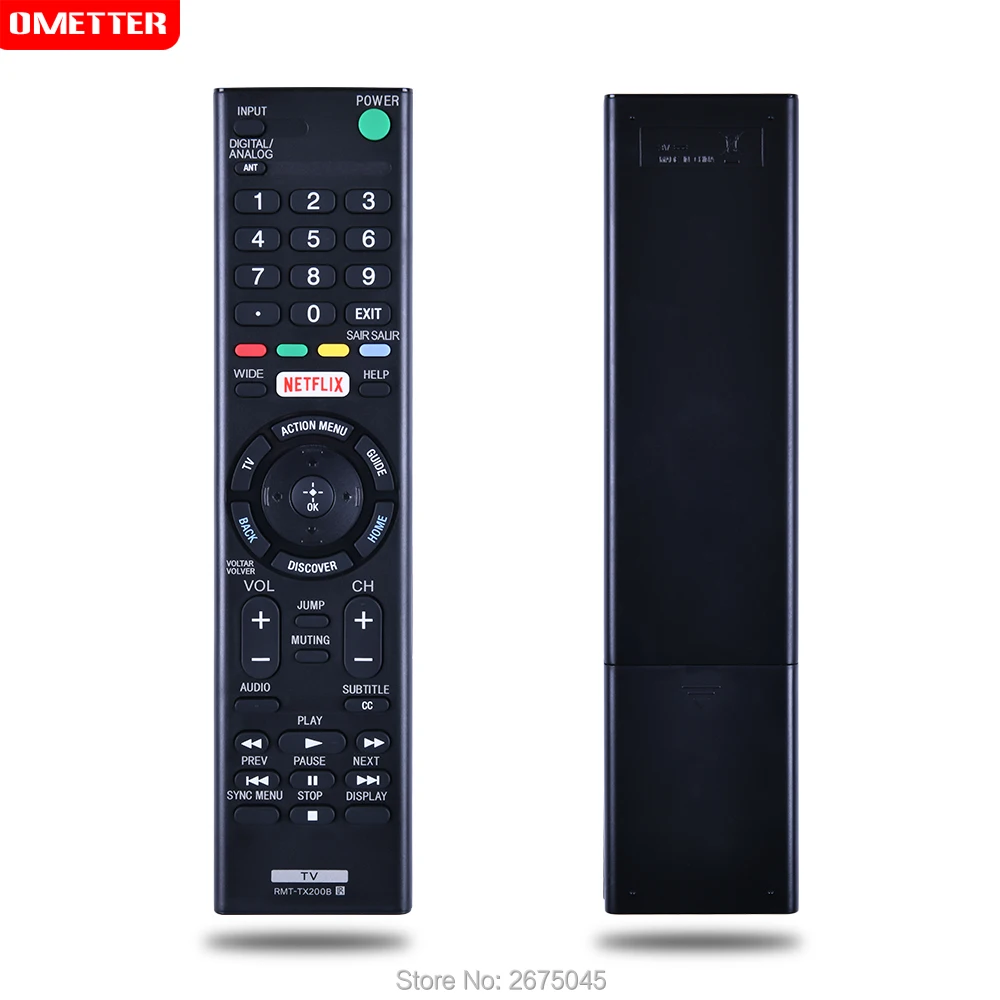 RMT-TX200B пульт дистанционного управления для Sony led lcd TV с netflix Kd-65x7505d Xbr-49x705d