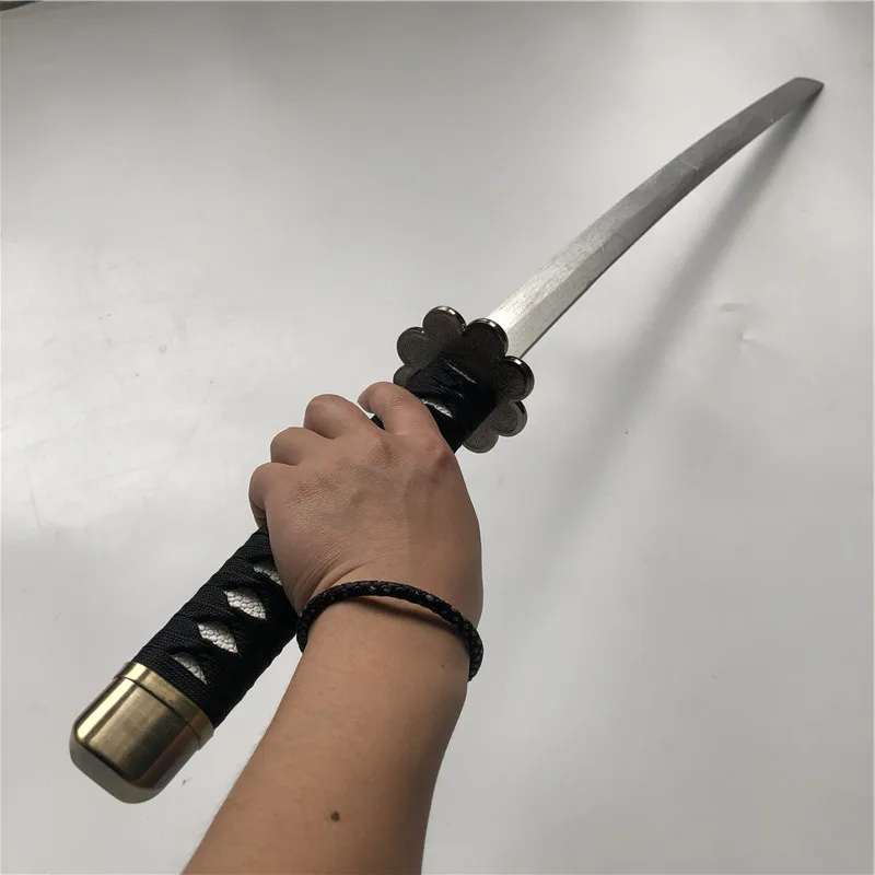 100cm Anime Roronoa Zoro Sword Weapon Cosplay Armed Katana Espada Wood Ninja Knife Samurai Prop Toys For Teens | Дом и сад