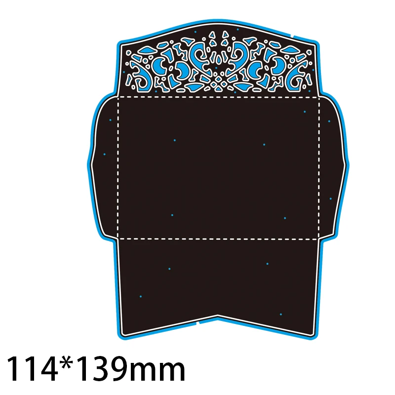 114*139 мм украшение для конверта металлические режущие штампы рукоделие бумажная