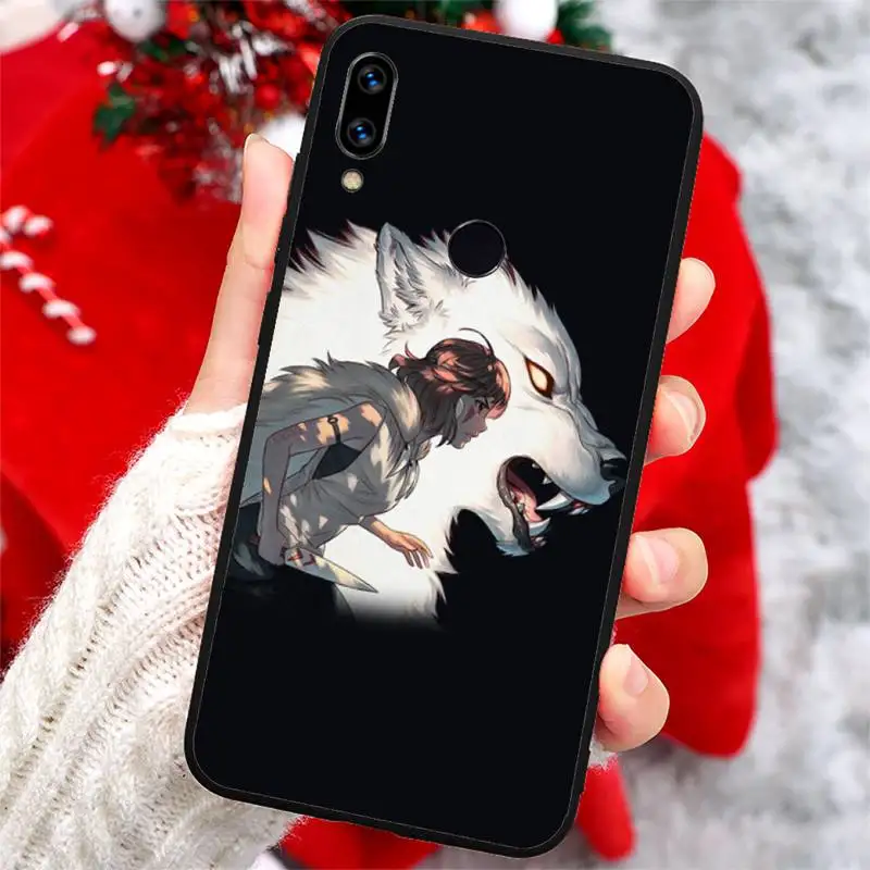 

Japanese Anime Princess Mononoke Phone Case For Xiaomi Redmi note 7 8 9 t k30 max3 9 s 10 pro lite