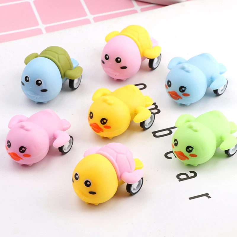 

6pcs Push and Go Back and Forth Car Toys Party Gifts Stocking Fillers for Toddlers Animals Pull Back Car for Kids Boys Girls