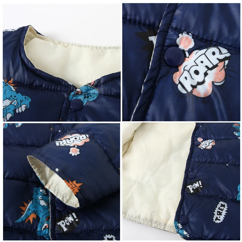 Модные милые зимние детские жилеты куртка для маленьких мальчиков и девочек
