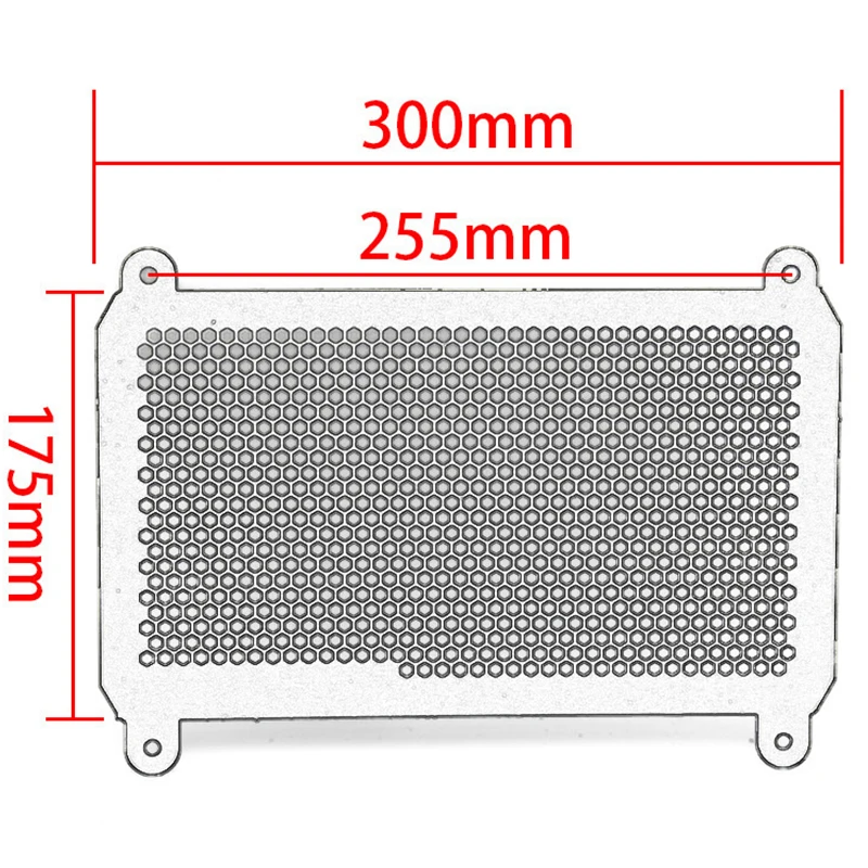 

motorcycle Engine Radiator Bezel Radiator Grille Guard Cover Protector Radiator Guard For Kawasaki NINJA400 Z400 2017-2018