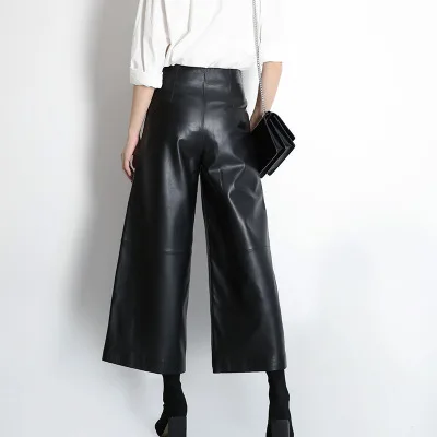 

Top New Fashion 2020 Genuine Sheep Leather Pants E29 high quality