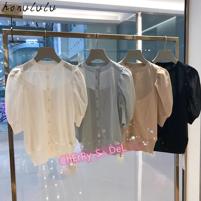 

2021 summer new women's temperament commuting two piece round neck short sleeve single breasted T-shirt