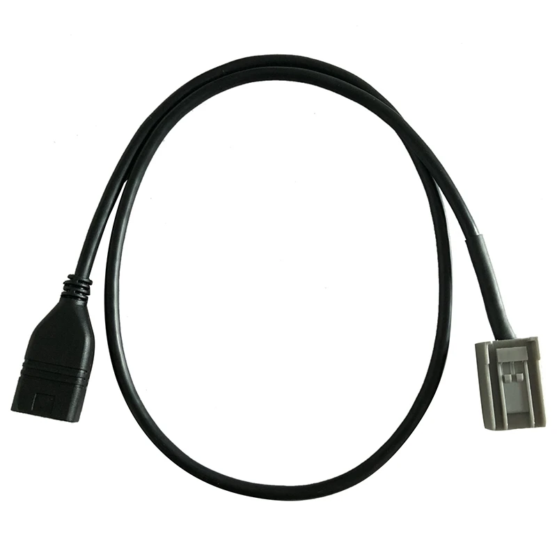 Автомобильный USB AUX кабель провод адаптер аудио медиа музыкальный интерфейс для