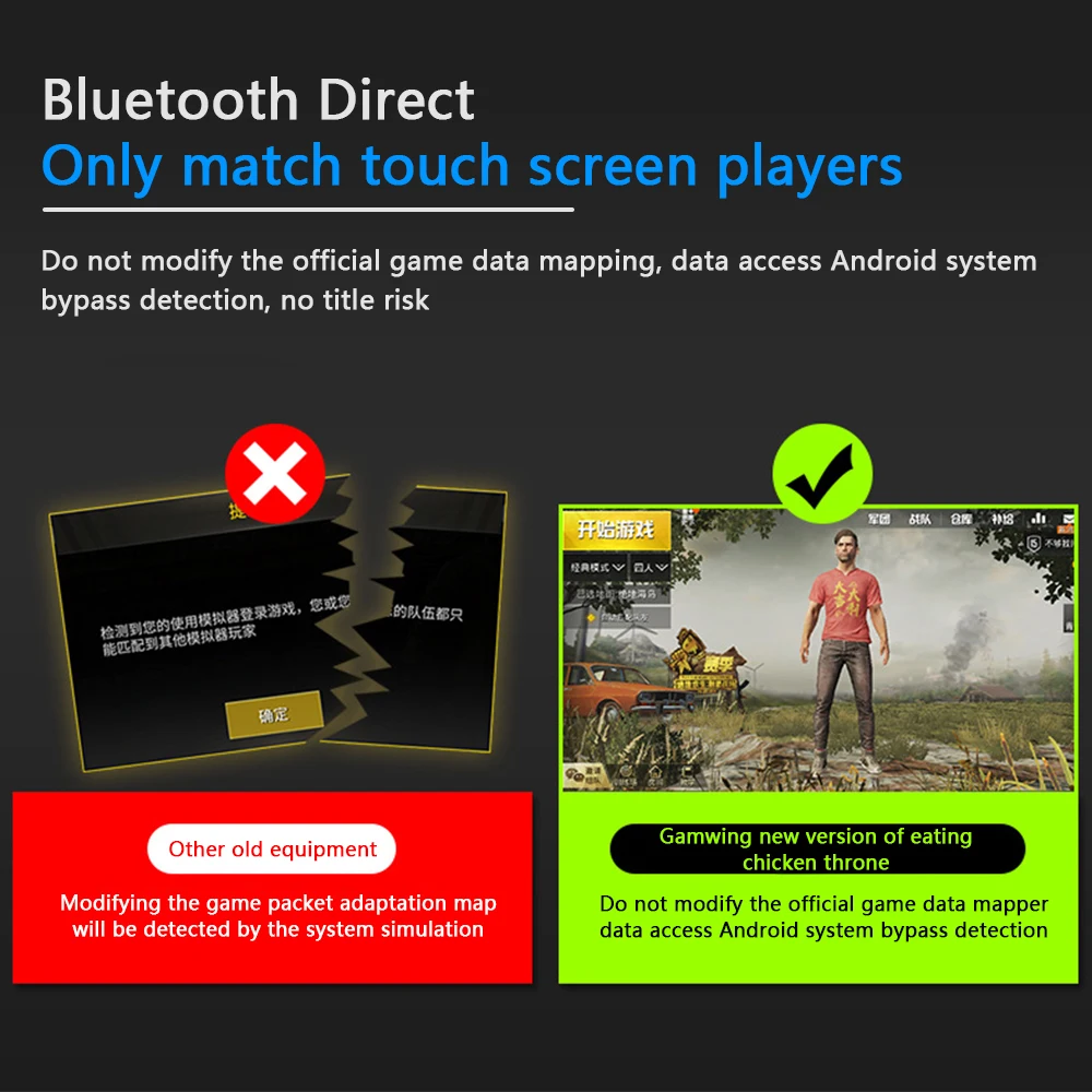 Подключи и играй PUBG мобильный Геймпад контроллер игровая клавиатура мышь Android