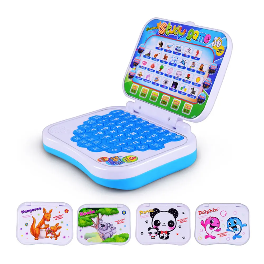 Детская обучающая машинка детская развивающая игрушка для обучения ноутбука