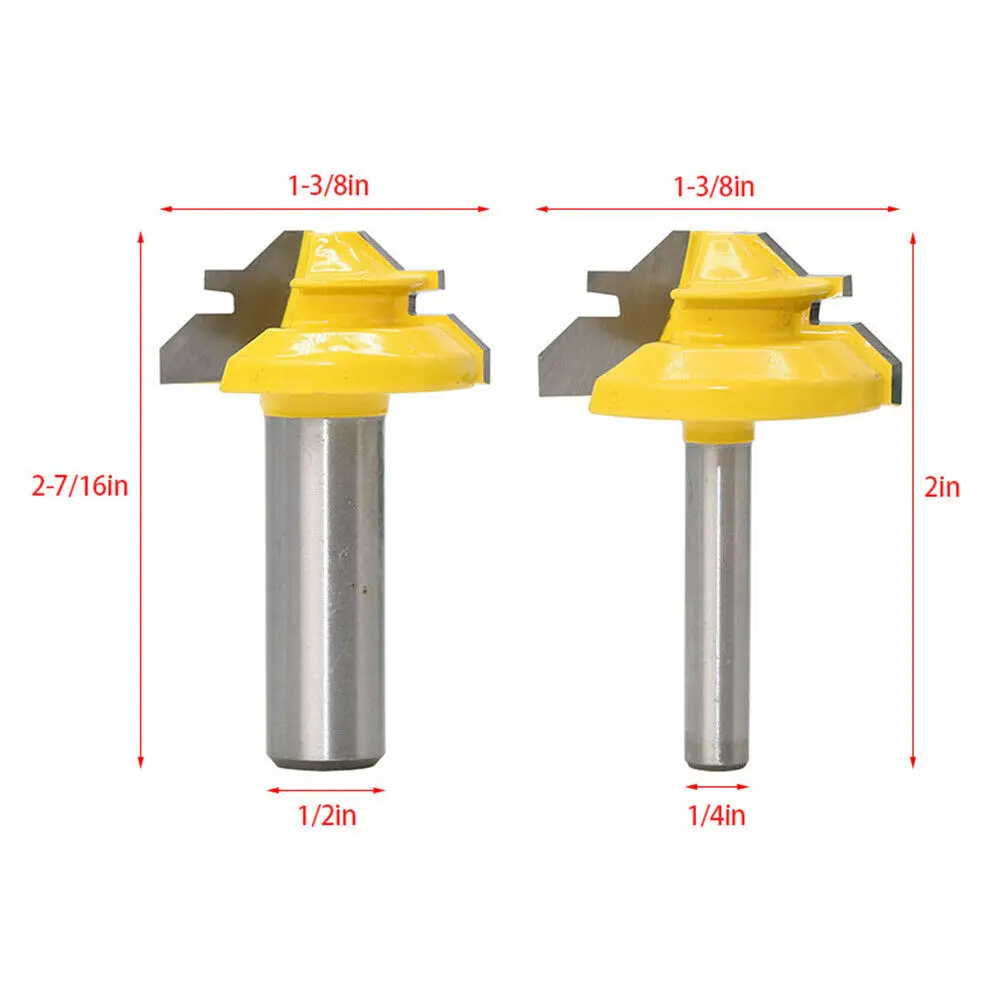 45 градусов Фреза резчик по дереву цементированный карбид аксессуар