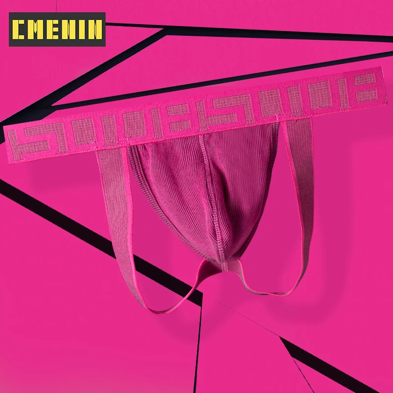 

CMENIN Cotton Underpants Gay Men Sexy Man's Underwear Thong Men Jockstrap Men's Underwear Mens Thongs And G strings Cueca BS3127