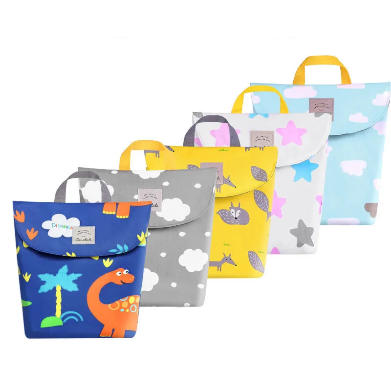 Сумка Органайзер для детской коляски водонепроницаемый вместительный крючок