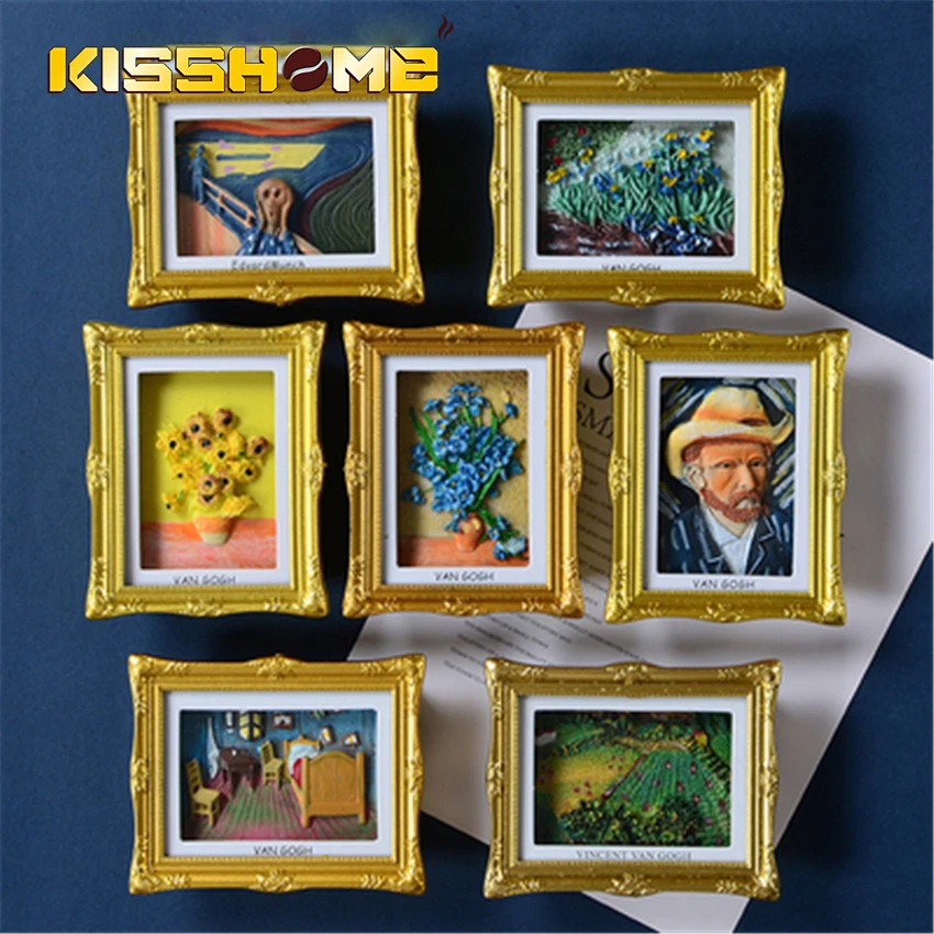 Креативная картина с изображением всемирно известного мира магнитная