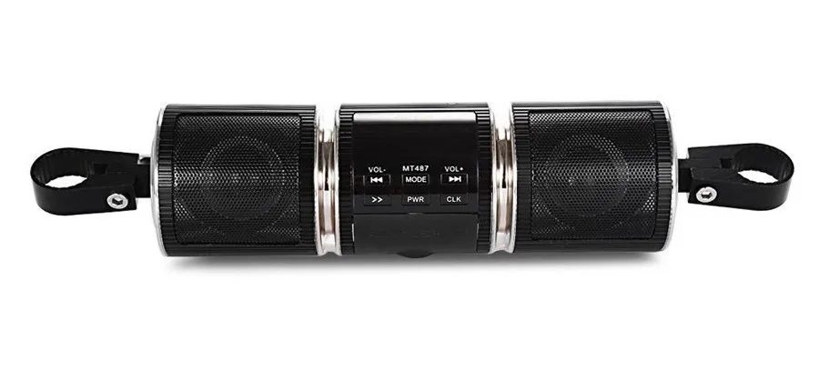 Мотоцикл динамик Mото Bluetooth MP3 музыкальный плеер DC 12 В водостойкий светодиодный дисплей стерео система Поддержка USB TF карта fm-радио