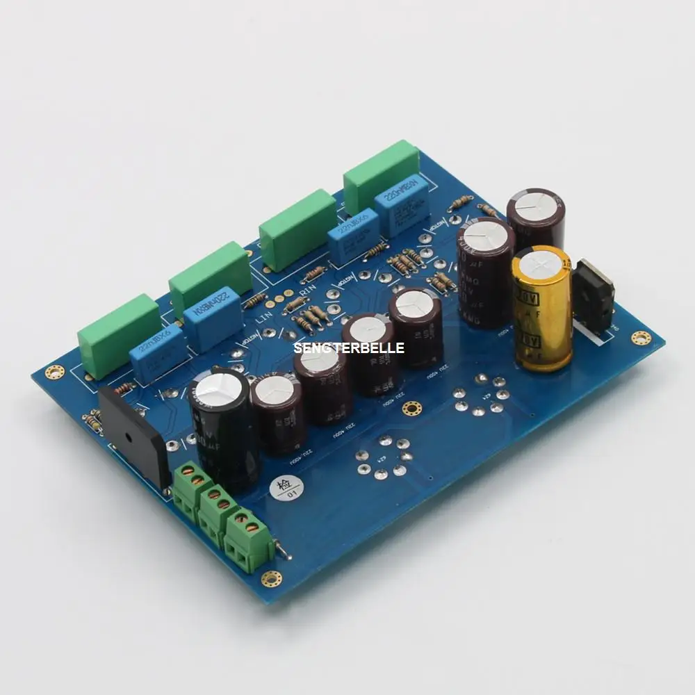 Собранный DIY Hifi 12AU7 + 12AX7 трубчатый предусилитель/Diy комплект