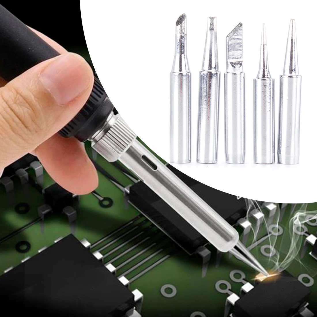 

I B K D C Pure Copper Soldering Iron 900M Soldering Head Set Inside Hot Bare Copper Electric Soldering Iron Tip