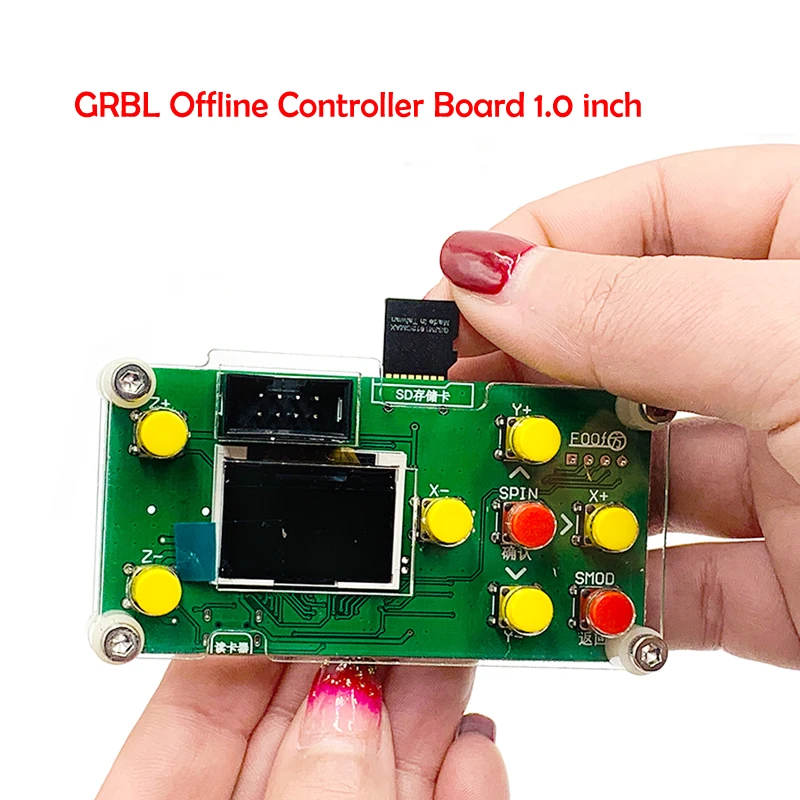 

1 Inch GRBL Software Offline Desktop CNC Controller Board 3 Axis for LY 1610 / 2418 / 3018 PRO Engraving Milling Machine