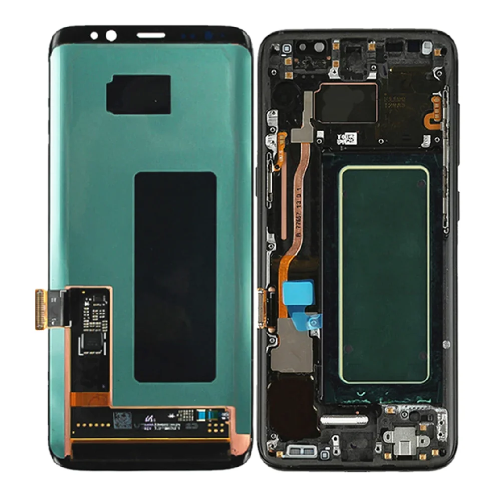 Оригинальный ЖК-дисплей S8 Plus для Samsung Galaxy дисплей с рамкой G950F G955F ЖК-экран