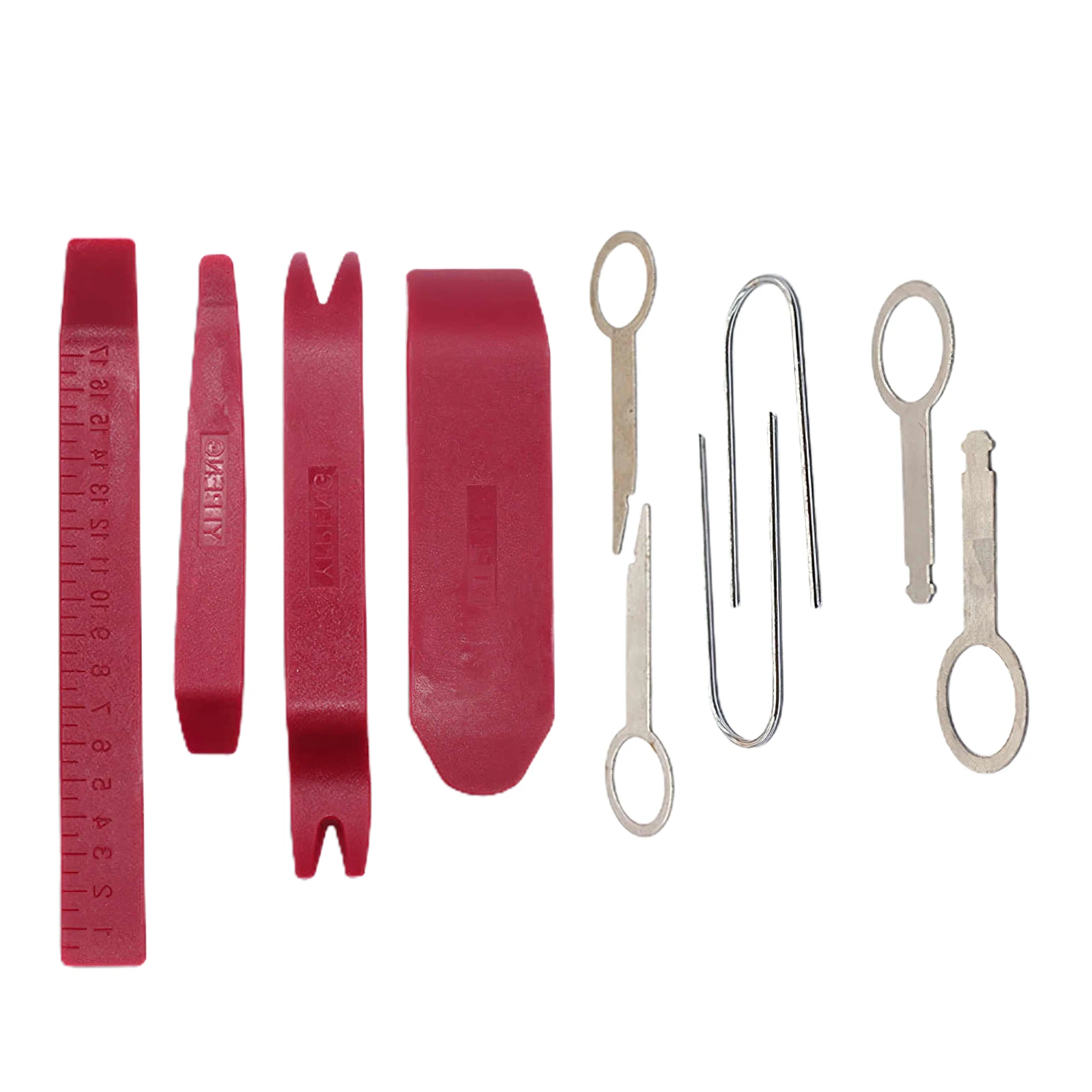 

10 шт., набор инструментов для снятия панели автомобильного радио динамика