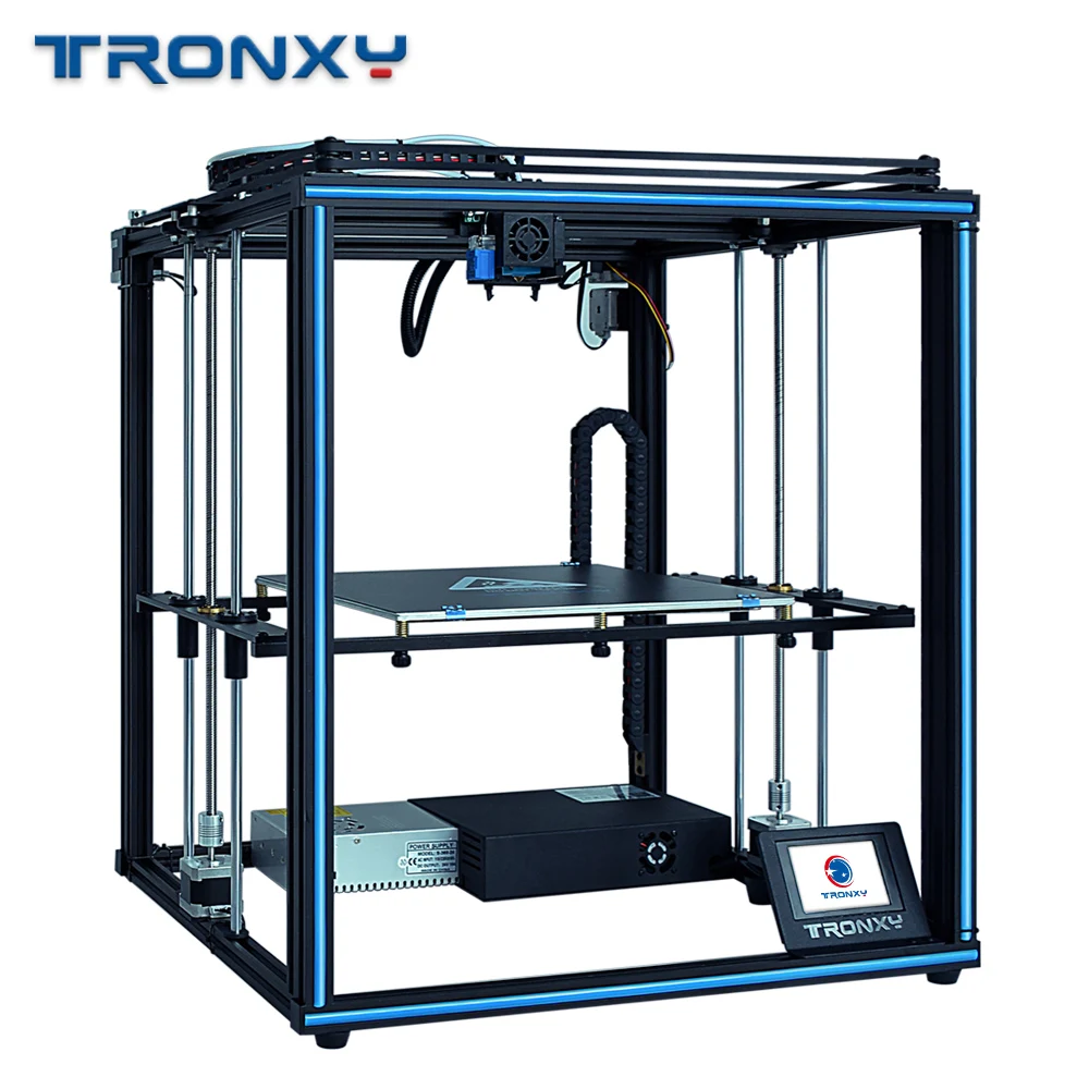 Tronxy DIY X5SA 3D Printer 24V Power Supply Full metal 3d printer hotend CoreXY Heat table 330*330mm Auto level 3d impresora