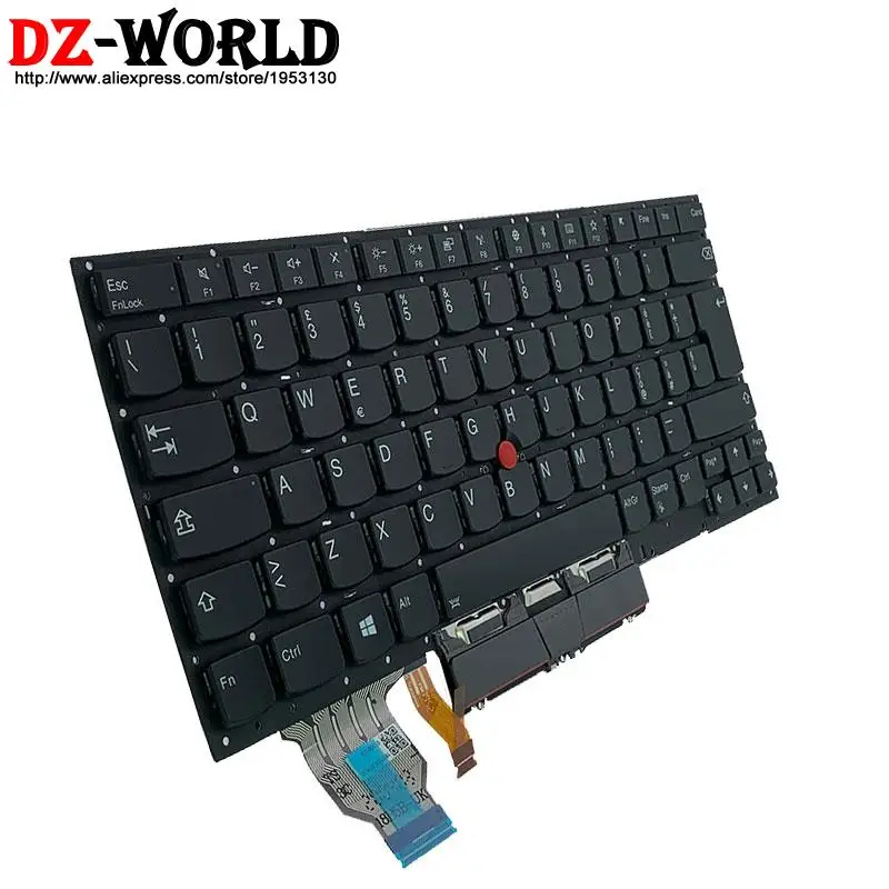 Новая Оригинальная итальянская клавиатура с подсветкой IT для ноутбука Lenovo Thinkpad X1