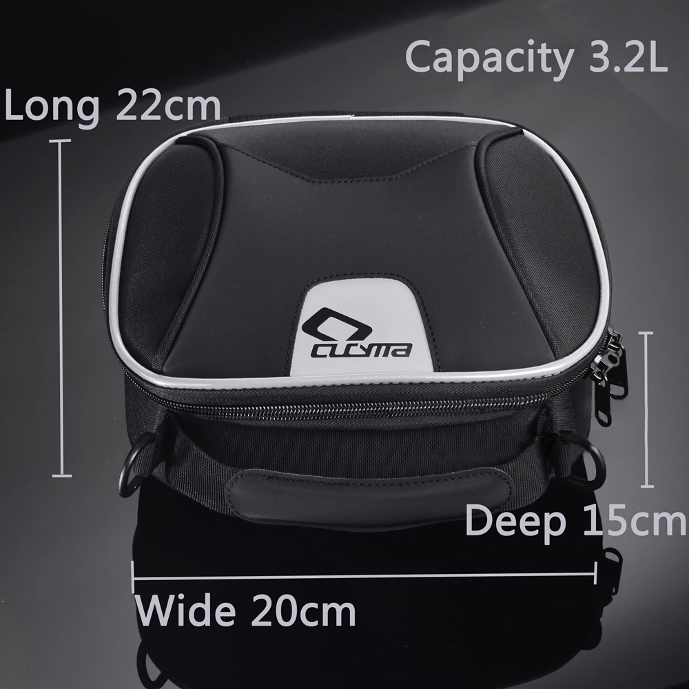 Мотоциклетная сумка CUCYMA Tank для BMW R1200GS 2004-2019 Adventure 14-18 R1200RT Tankbag легко закрывающийся