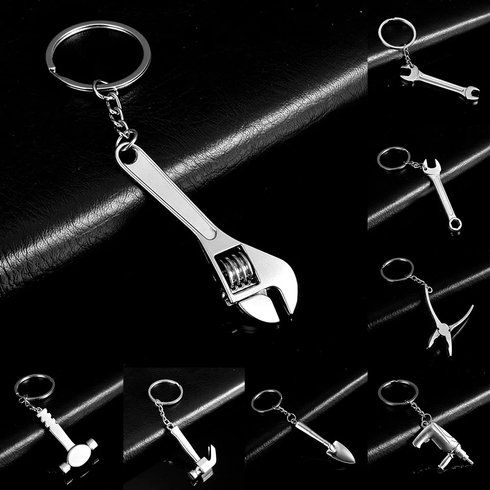 

Personality Fashion Pendant Keychain Creative Simulation Tools Spanner Key Chain Charm Wrench Keyrings Gift Jewelry Supplies