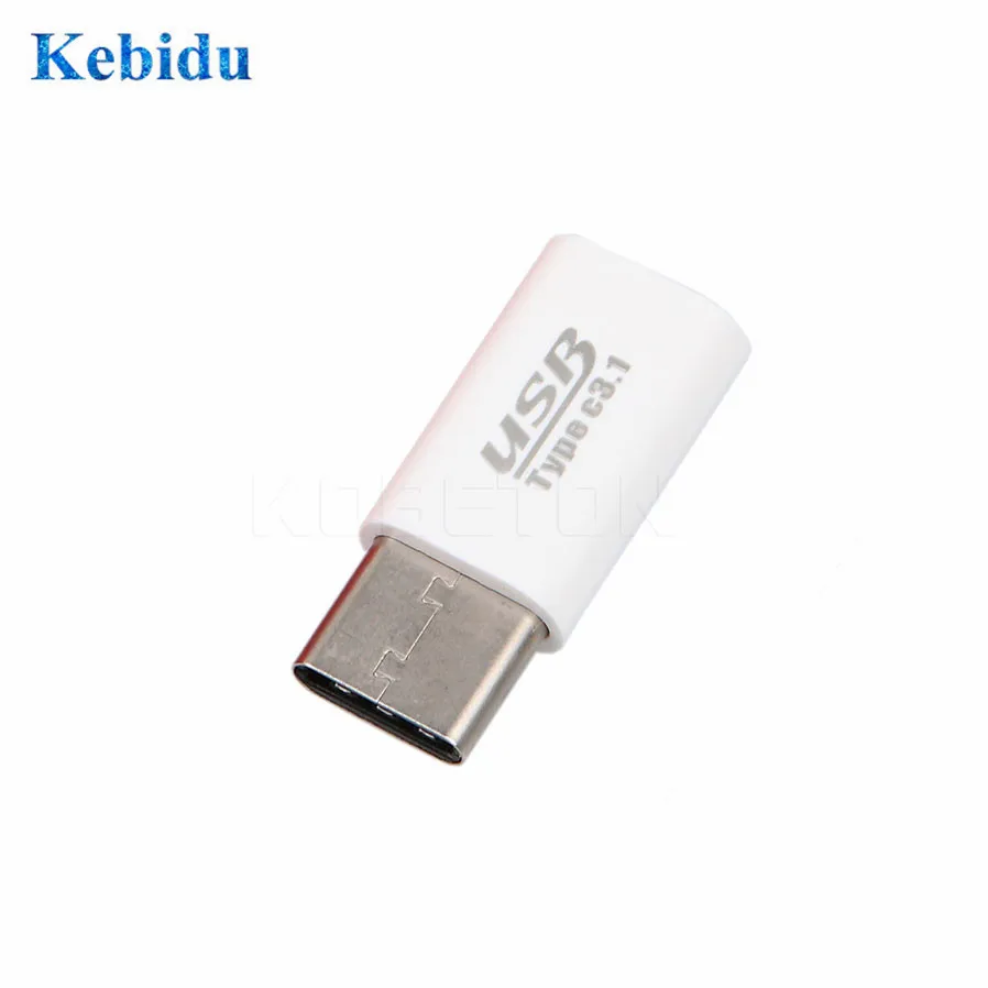 Кабель KEBIDU Type C с разъемом папа на Micro USB мини-usb 3 1 5-контактный разъем для передачи