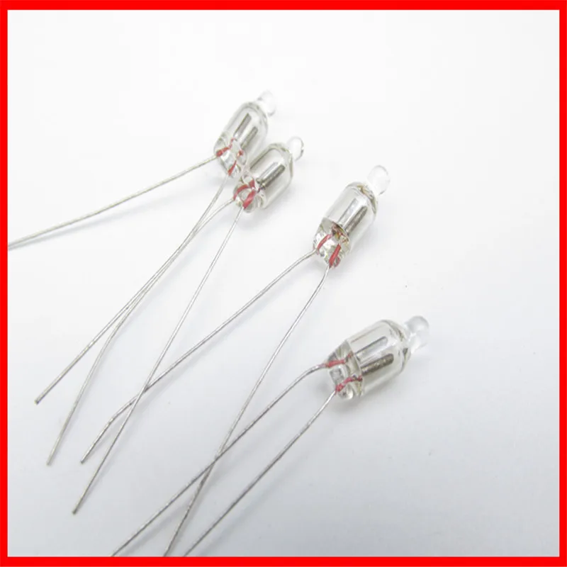 

5mm red neon tube neon bulb tube neon bulb lamp neon bulb indicator light 220V 5*12MM