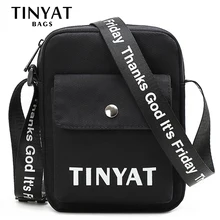 TINYAT женские сумки на плечо с клапаном, Корейская Студенческая сумка, сумки для сотового телефона, женские холщовые сумки, простые маленькие сумки через плечо
