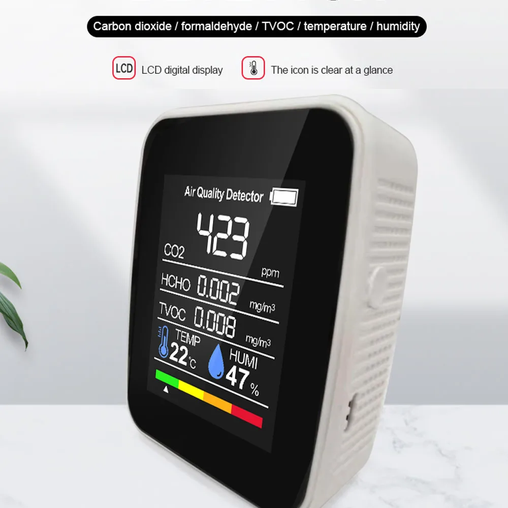 Полупроводниковый датчик CO2 детектор TVOC формальдегида температуры и влажности