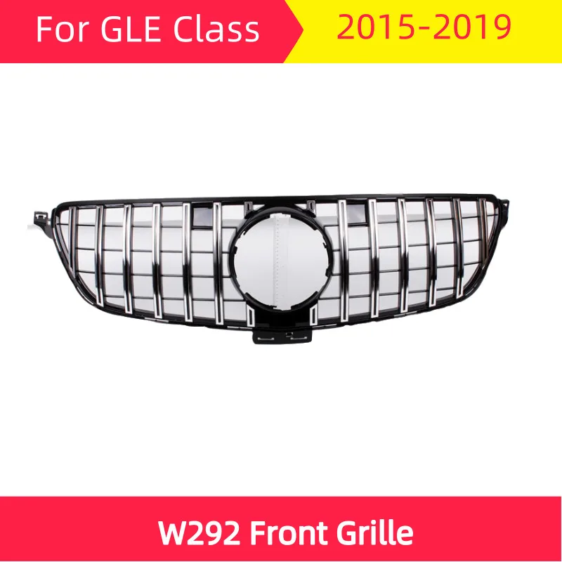 GT Front Grille for Mercedes W292 GLE Class 2015-2019 GLE300 GLE400 GLE450 Coupe ABS sport front grill no fit GLE63 | Автомобили и