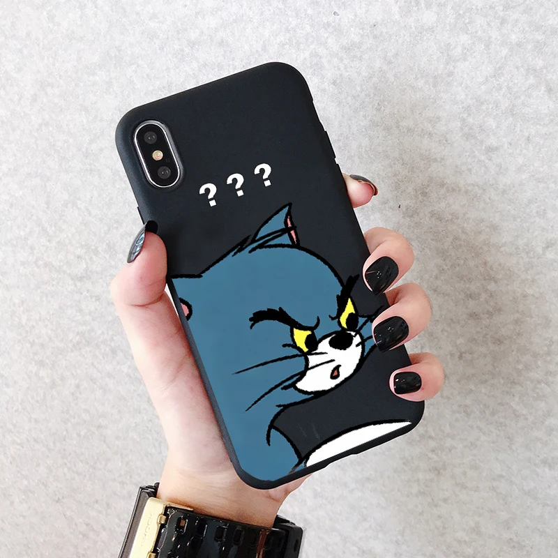 Чехол для телефона с рисунком Тома Джерри huawei P30 P20 P10 Pro Lite Plus матовый Силиконовый