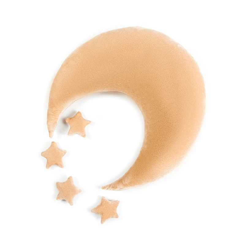 

Baby Posing Beans Moon Pillow Stars Set Newborn Photography Infants Photo Props