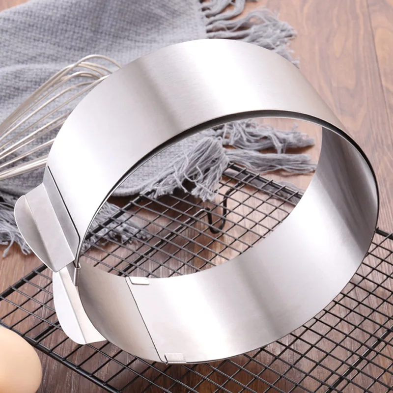 DIY Нержавеющая сталь нож для разрезания торта срез регулируемый круглый хлеб