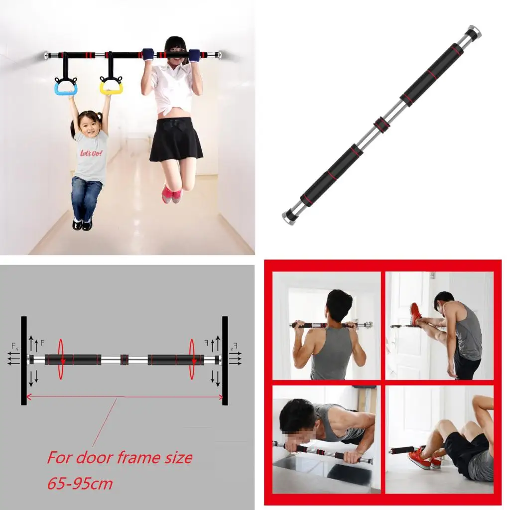 Pull-up Bar for Door Frames Upper Body Trainer Without |