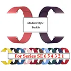 Ремешок из натуральной кожи для Apple watch 1 2 3 42 мм 38 мм, современный кожаный браслет с пряжкой для iwatch Series 6 5 4 40 44 мм