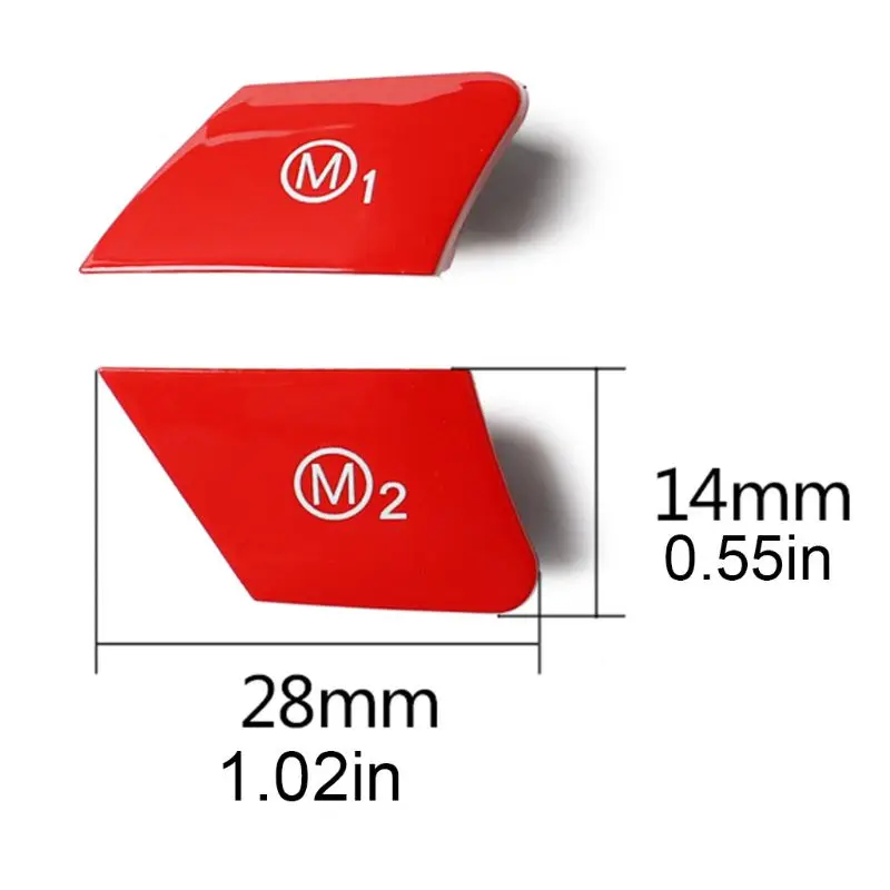 

1Set Car Steering Wheel M1 M2 Mode Switch Button for B-MW M Sport 1 Series F20/F21 2012-2019 3 Series F30/F31 2013-2019