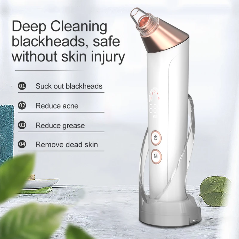 Аппарат вакуумный Электрический для удаления черных точек и акне | Инструменты