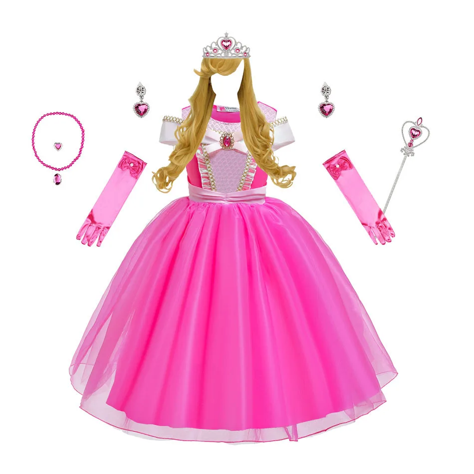 

Обувь для девочек костюм принцессы платье для торжеств вечернее изящное платье летнее платье для девочек красного и розового цвета красави...