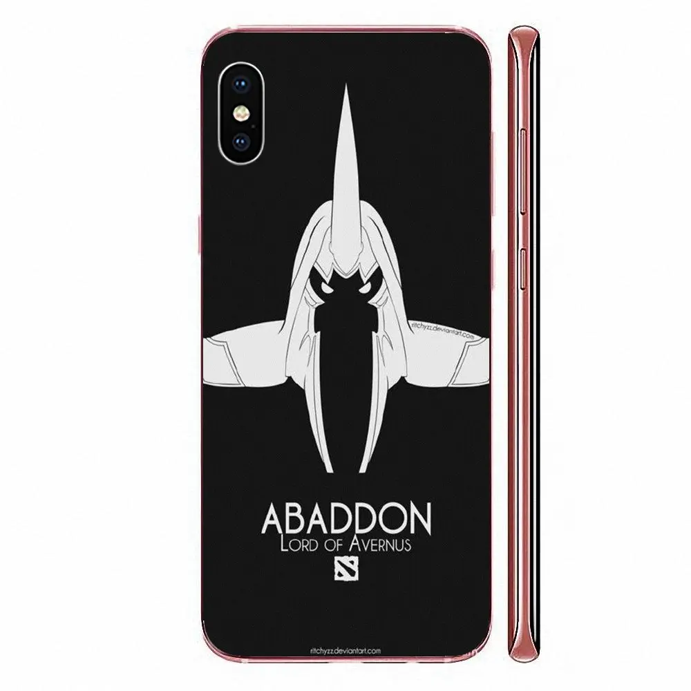 Game Abaddon Dota 2 Soft Mobile Phone Covers For Apple iPhone 4 4S 5 5C 5S SE SE2 6 6S 7 8 11 Plus Pro X XS Max XR | Мобильные