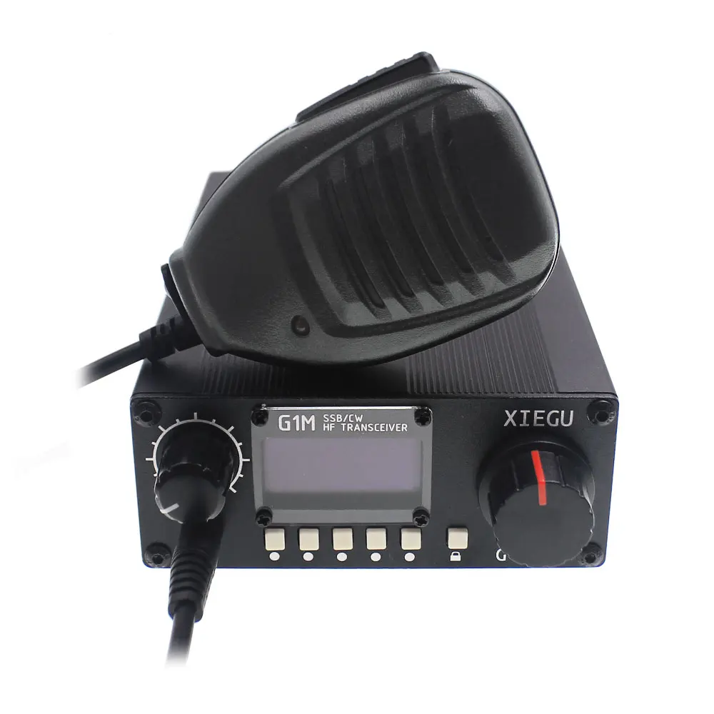 

XIEGU G1M SSB/CW 0.5-30MHz Moblie Radio HF Transceiver Ham QRP G-CORE SDR Amateur Radio